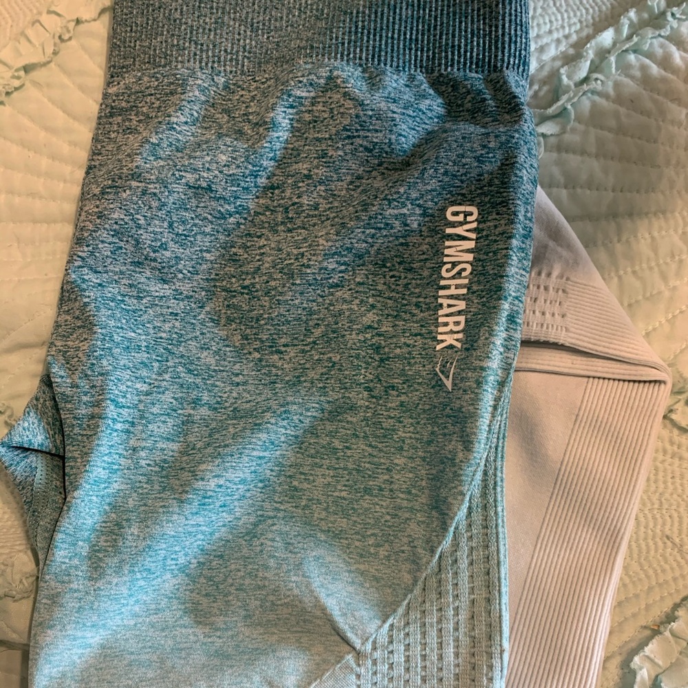 •Gymshark• ICE BLUE OMBRÉ LEGGINGS